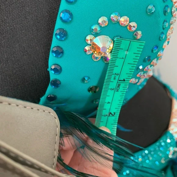 NWOT amazing Latin Ballroom Competition dress - Picture 8 of 11